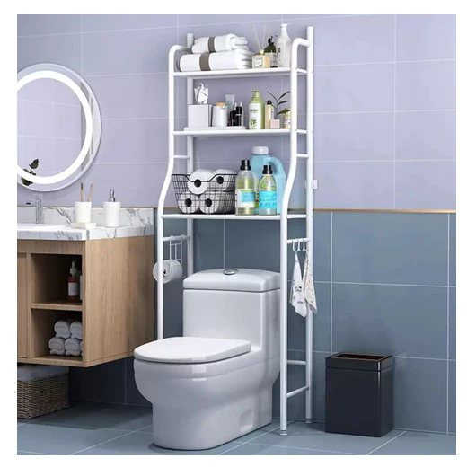 Rack Organizador Para Baño Estante De Inodoro-1