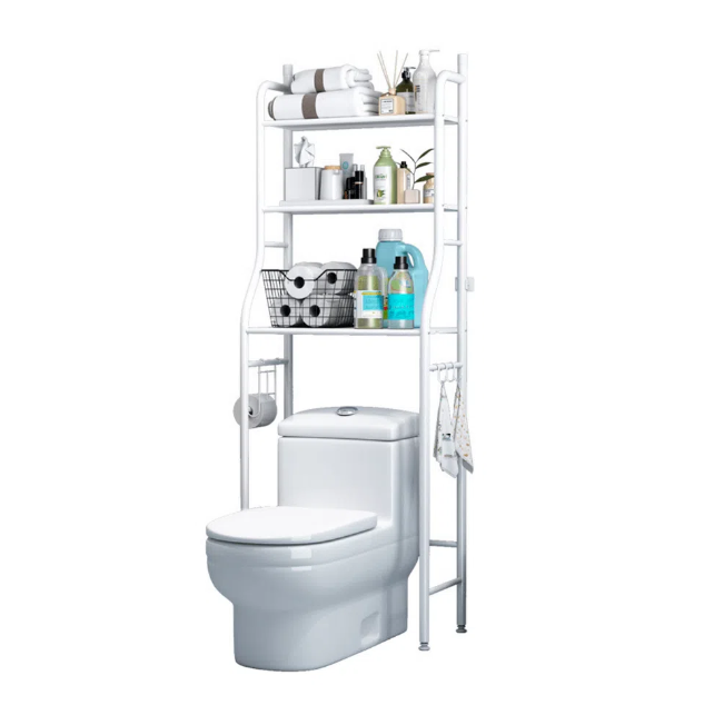 Rack Organizador Para Baño Estante De Inodoro-0