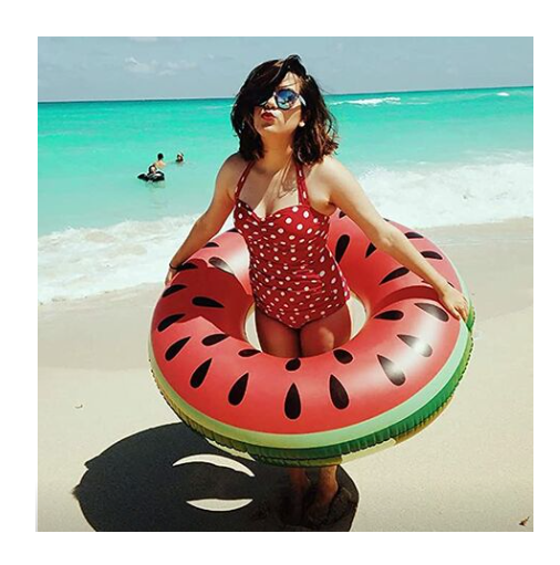 Flotador De Sandia Inflable De 100cm Para Verano-3