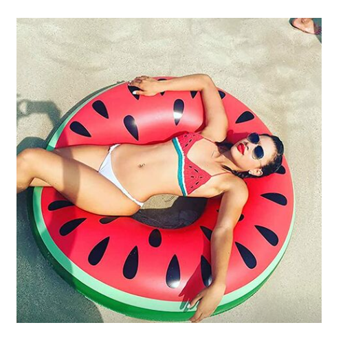 Flotador De Sandia Inflable De 100cm Para Verano-4