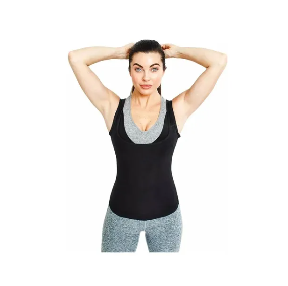  Faja Reductora Térmica Mujer Faja Efecto Sauna Talla L/XL-4