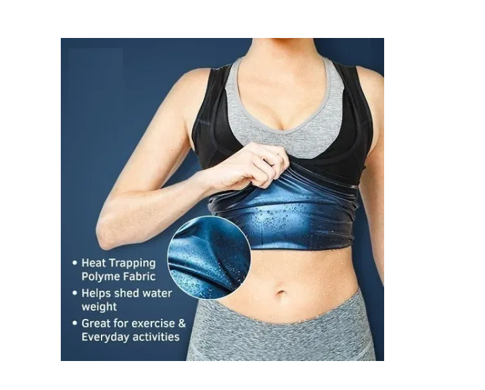  Faja Reductora Térmica Mujer Faja Efecto Sauna Talla L/XL-1