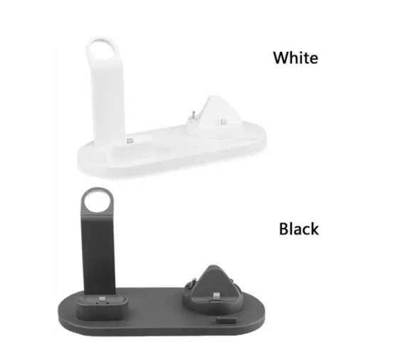 Base Soporte De Carga Multifunción Teléfono Reloj Audífonos-1