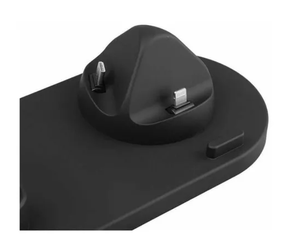 Base Soporte De Carga Multifunción Teléfono Reloj Audífonos-2