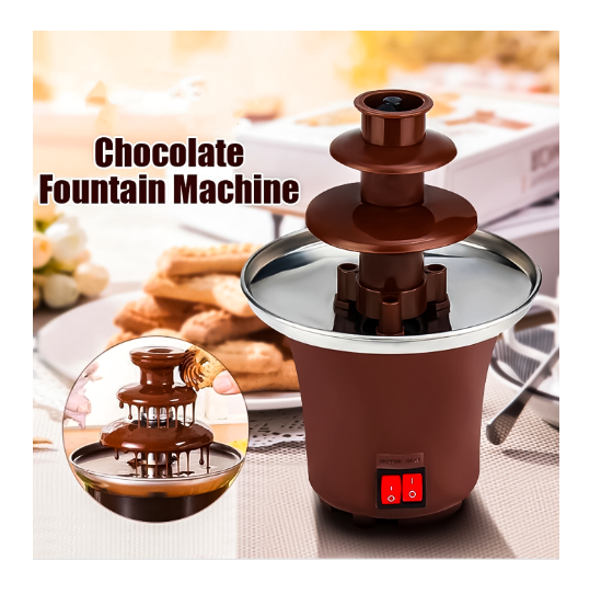 Set Fuente De Chocolate Más Maquina De Hacer Palomitas De Maíz-6