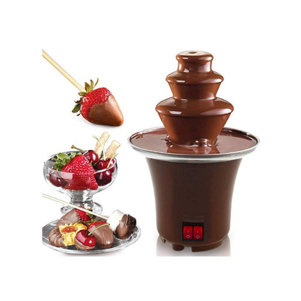 Set Fuente De Chocolate Más Maquina De Hacer Palomitas De Maíz-5