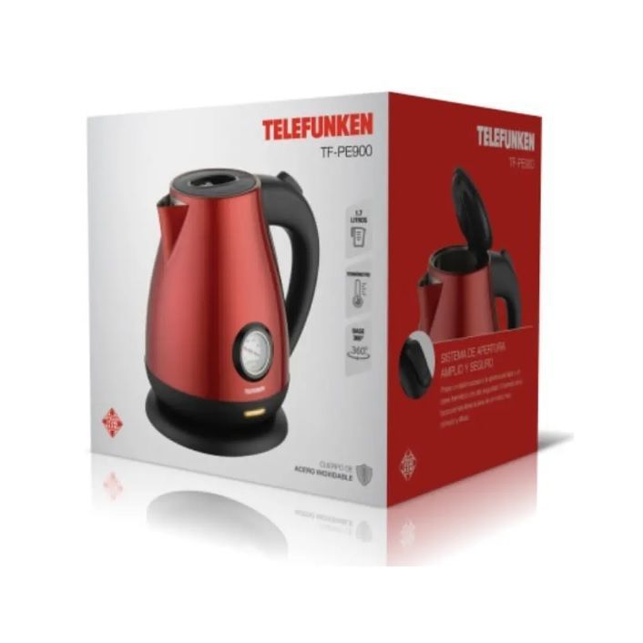 Hervidor Eléctrico 1.7 Litros Telefunken PE900-3