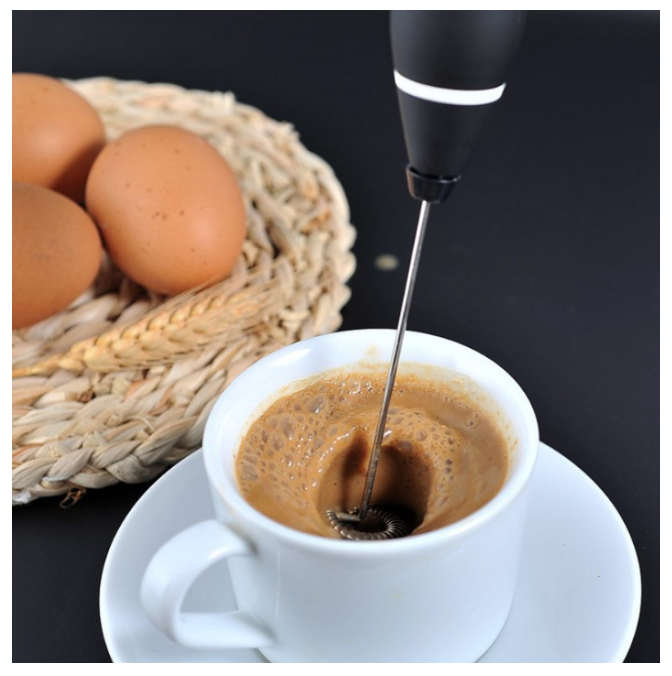 Mini Batidor Revolvedor Eléctrico De Leche Café Huevos Recargable-6