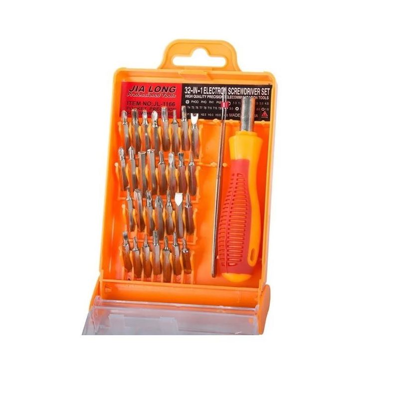 Set De Destornillador 32 Piezas Modelo 9838HS-138-1