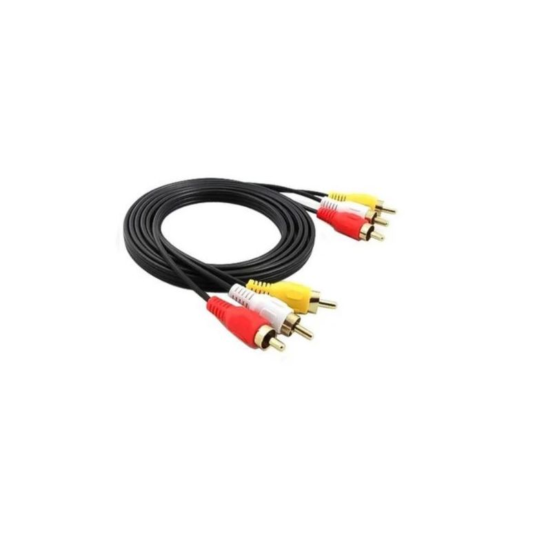 Cable RCA Audio Video 3x3 Longitud 1.5m-0