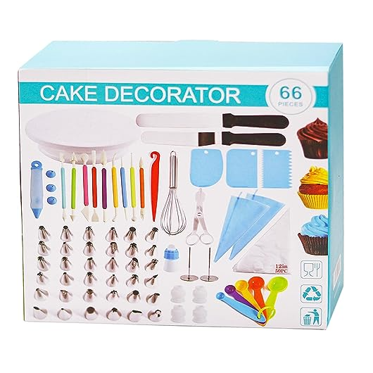 Set De 66 Herramientas Para Repostería Pastelería -0