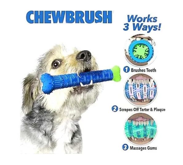 Hueso De Juguete Para Mascotas Limpiador Dental Perros-1