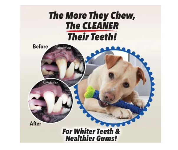 Hueso De Juguete Para Mascotas Limpiador Dental Perros-4