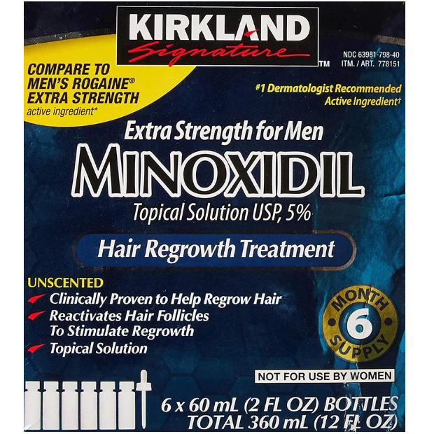 Minoxidil KIRKLANDS 5% Tratamiento Capilar Para 6 Meses-3