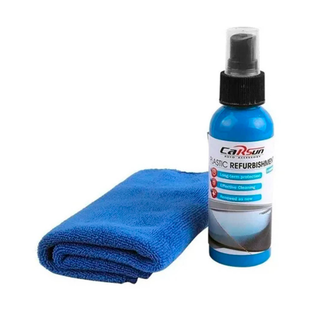 Spray Limpiador De Interiores Para Automóviles Mas Un Paño-0