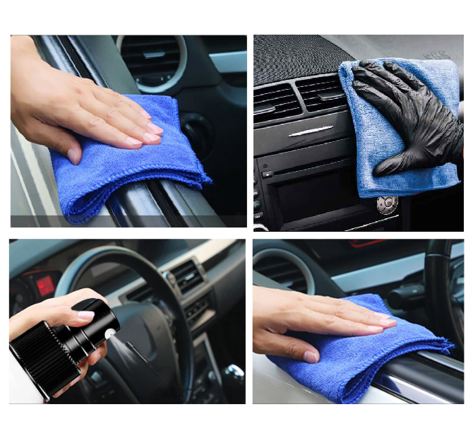 Spray Limpiador De Interiores Para Automóviles Mas Un Paño-4