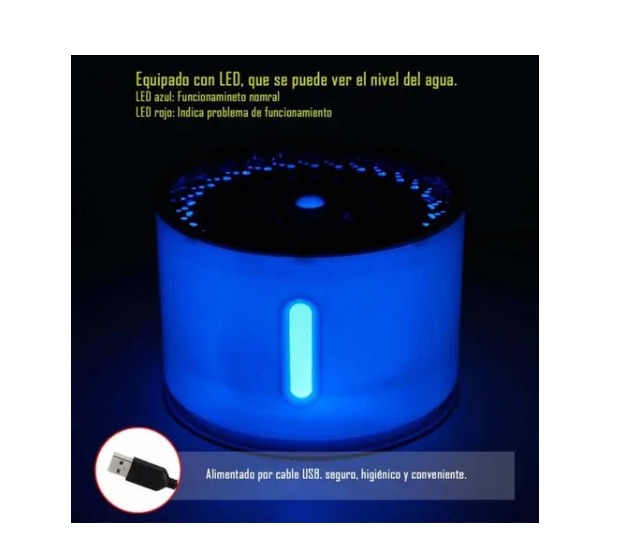 Fuente De Agua Bebedero Para Mascotas Dispensadora De Agua-7