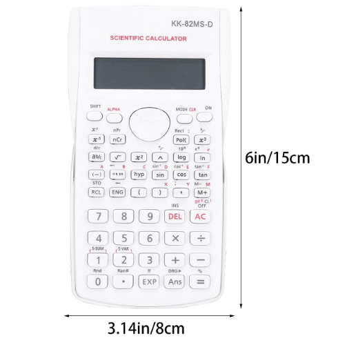 Calculadora Científica Pantalla De 12 Dígitos -3