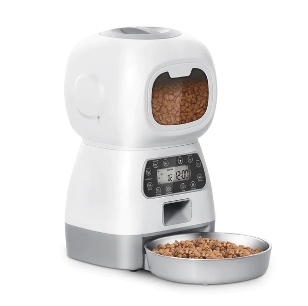 Robot Dispensador De Alimentos Automático Para Mascotas-0