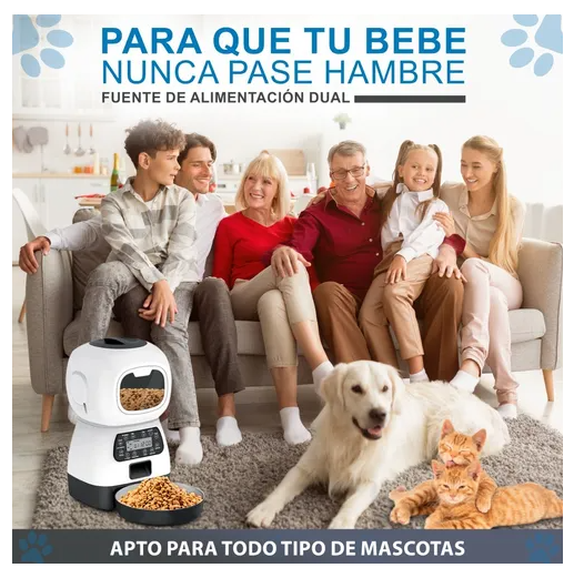 Robot Dispensador De Alimentos Automático Para Mascotas-6