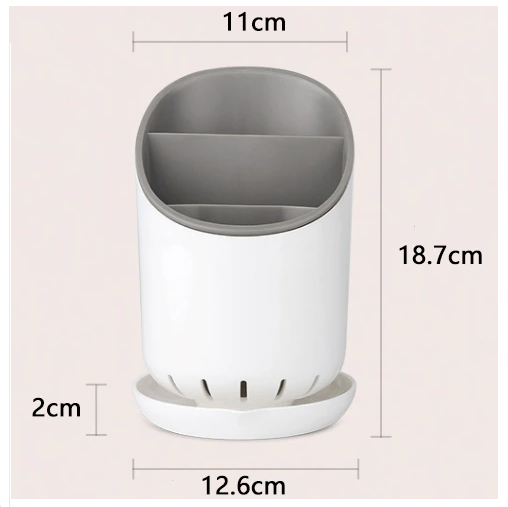 Organizador De Cubiertos De Cocina Contenedor De Utensilios Escurridor-6
