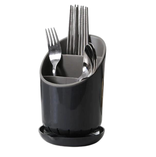 Organizador De Cubiertos De Cocina Contenedor De Utensilios Escurridor-0