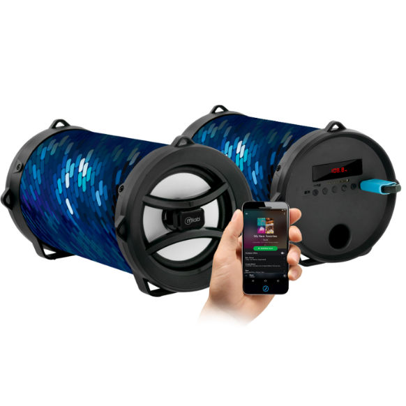 Parlante Portatil Zuka Wave Con Tegnologia TWS ZukaBass -2