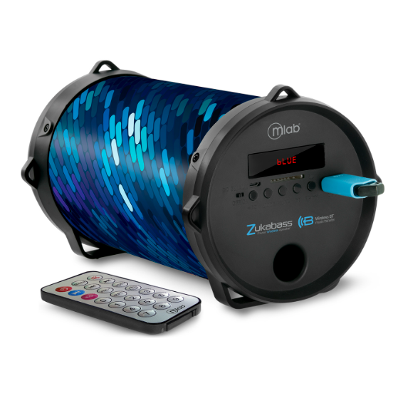 Parlante Portatil Zuka Wave Con Tegnologia TWS ZukaBass -5