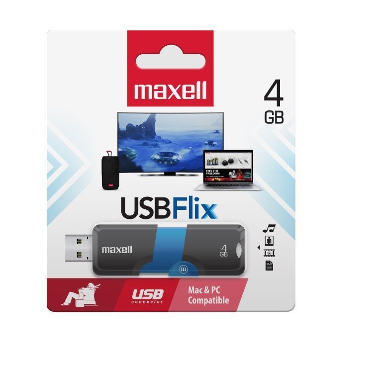 Pendrive Usb Maxell Flix 4gb-0