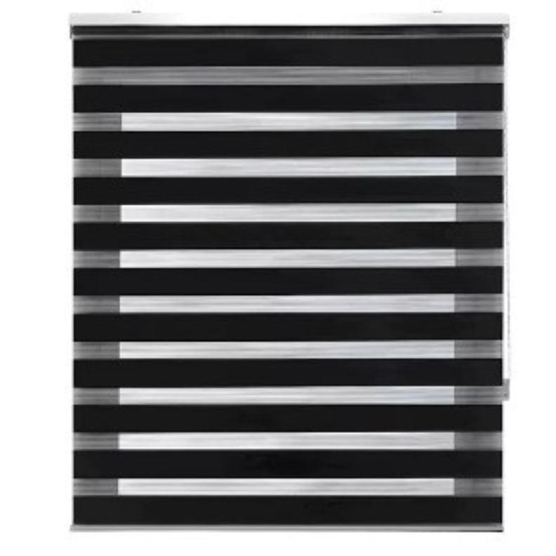 Cortina roller duo 160x240 Negra-0