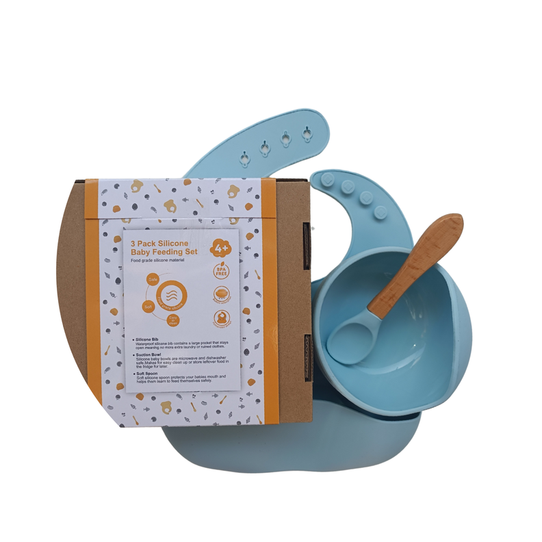 Set de alimentación bebé libre de bpa celeste-1