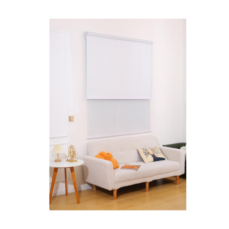 Cortina Roller Blackout 2 paño 120x240 doble-0