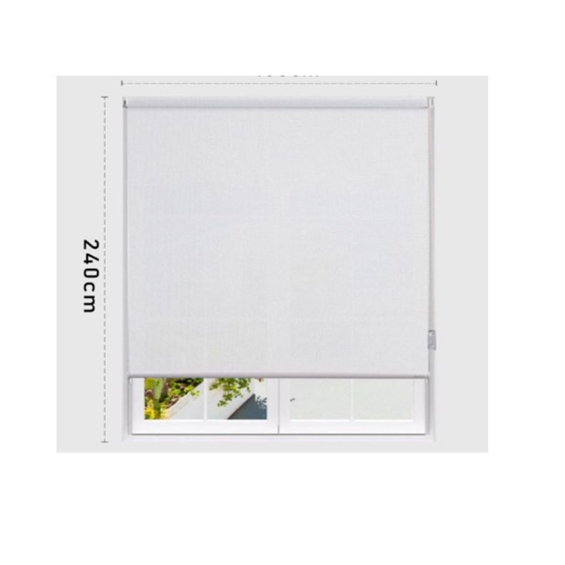 CORTINA ROLLER SUNSCREEN BLANCA 100X240-1