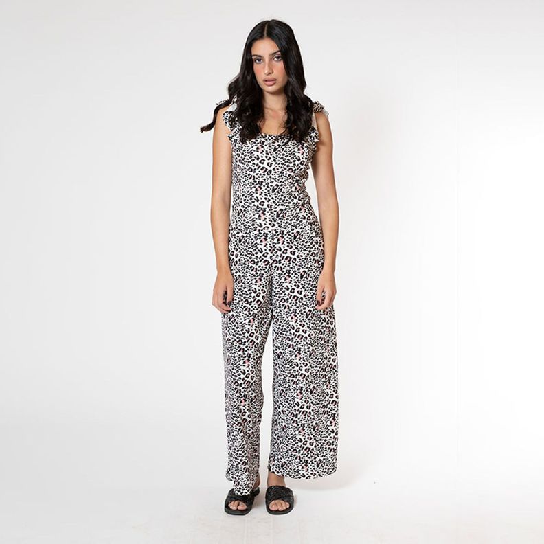 Enterito Mercedes Animal Print Rosa Natalia Seguel-4