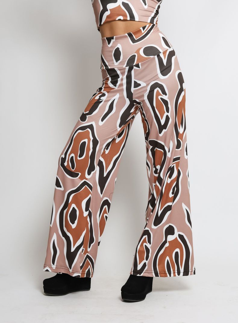 Palazzo Cafe Animal Print Natalia Seguel-0