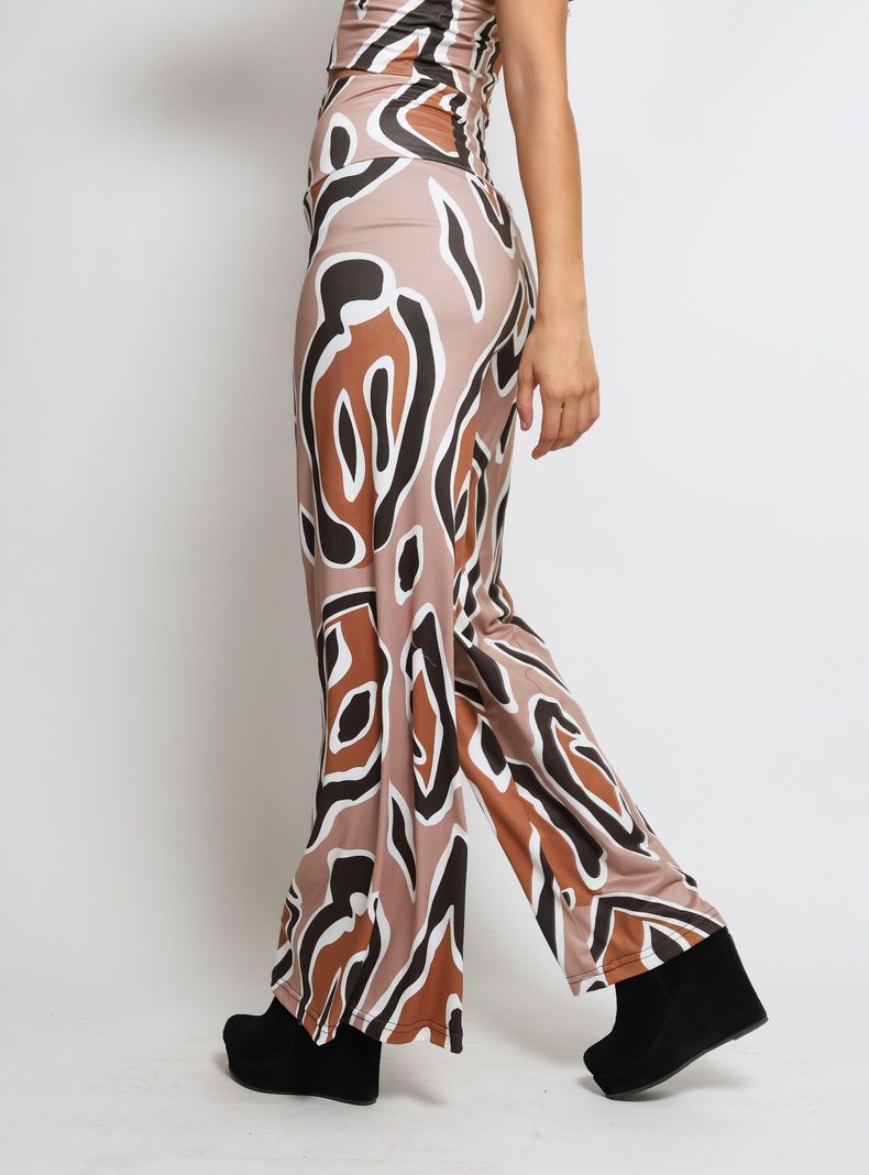 Palazzo Cafe Animal Print Natalia Seguel-2