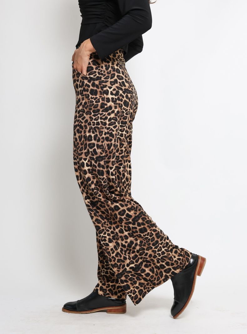 Palazzo Rebeca Leopardo Animal Print Natalia Seguel-2