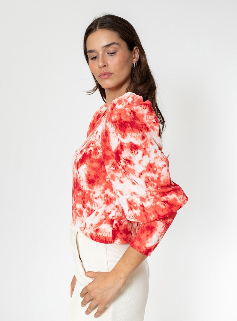 Polera Abril Tiedye Coral Natalia Seguel-2