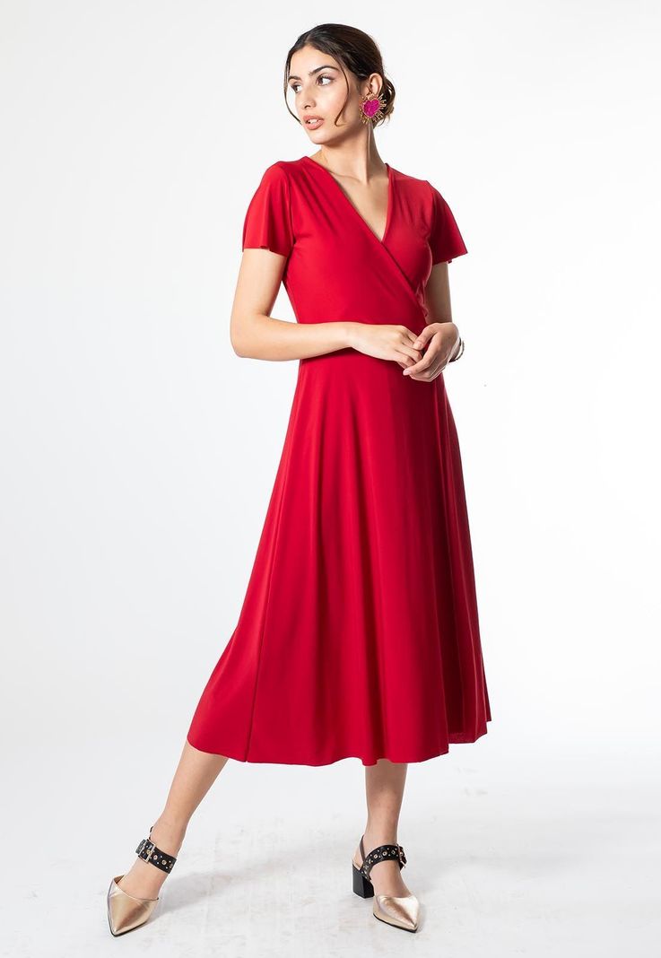 Vestido Coni Rojo Italiano-1