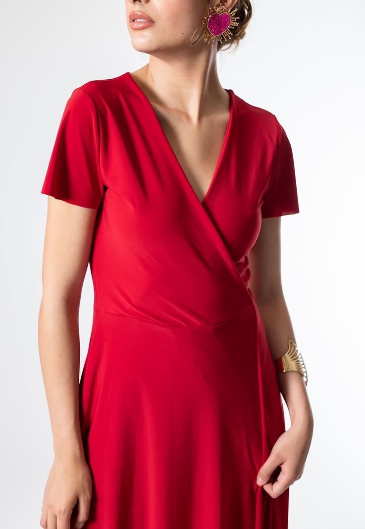 Vestido Coni Rojo Italiano-2