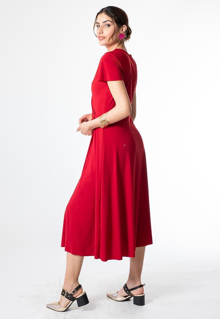 Vestido Coni Rojo Italiano-3