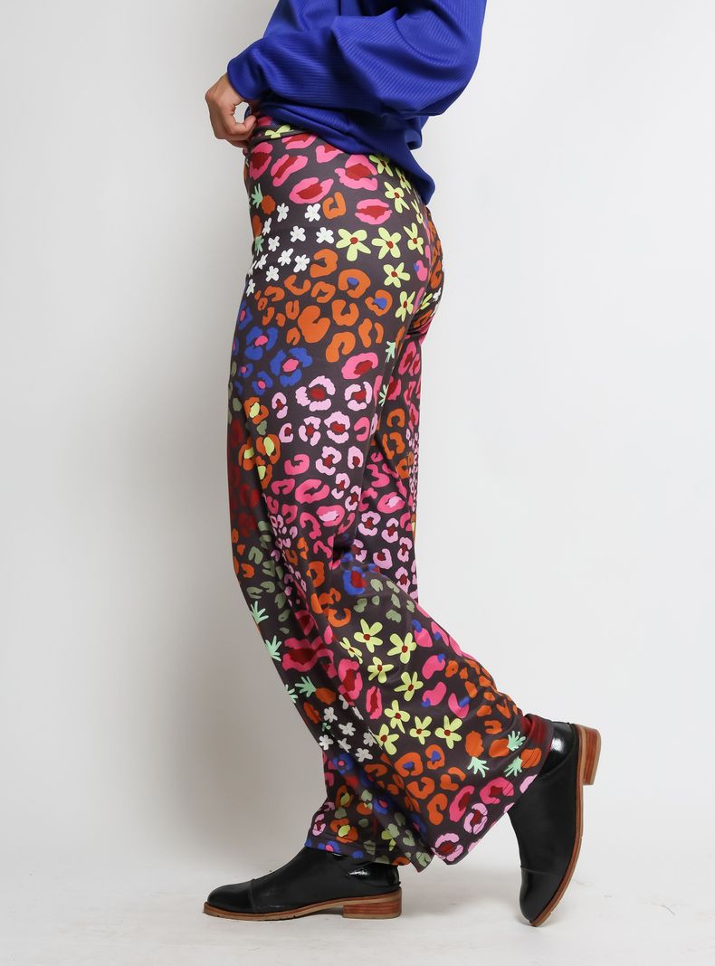 Palazzo Animal Print Cafe Colores Natalia Seguel-4