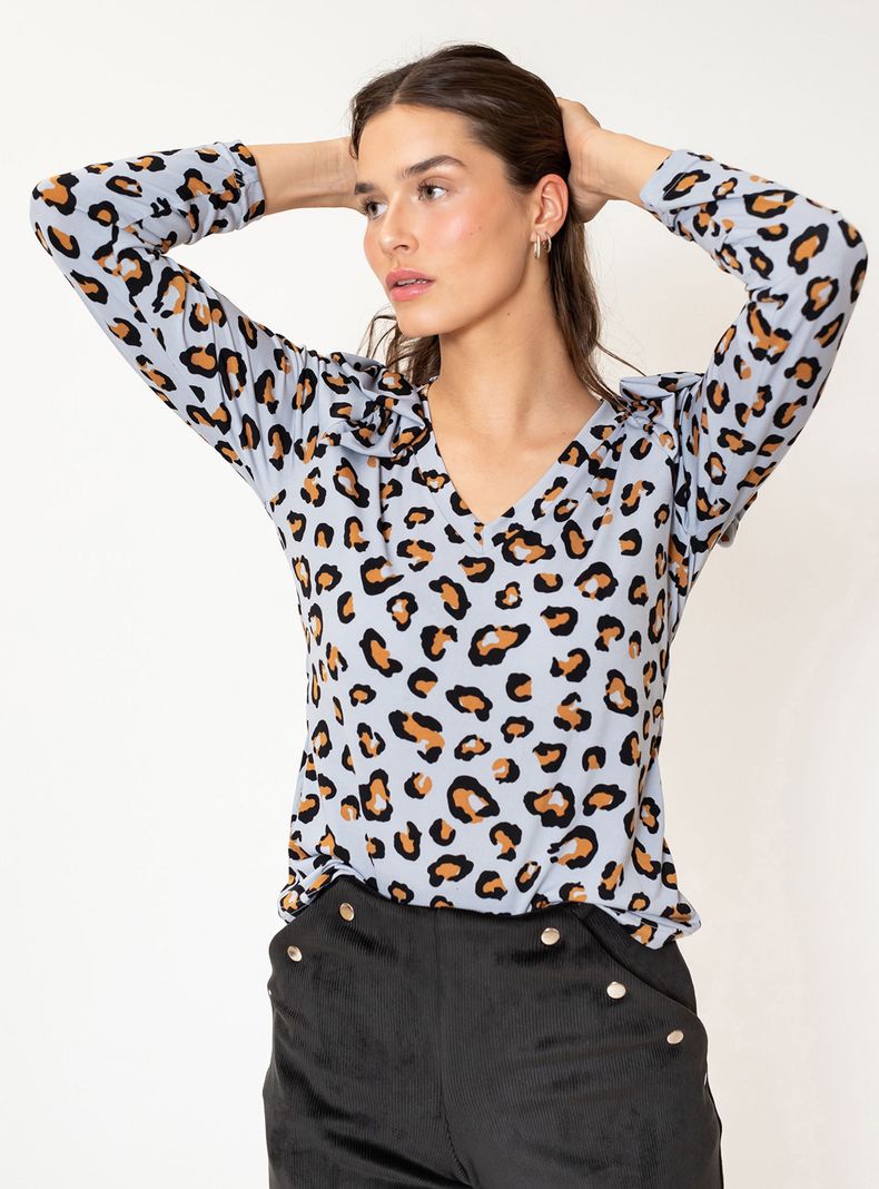 Polera Tami Animalprint Natalia Seguel-1