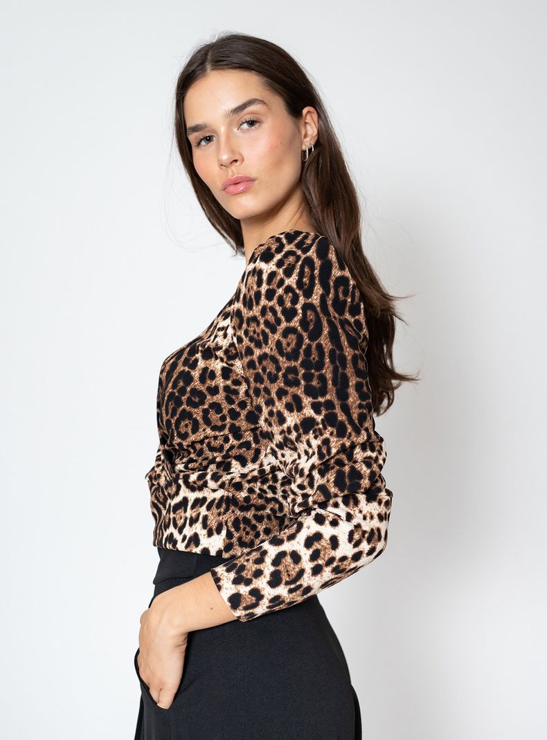 Polera Trini Animalprint Natalia Seguel-2