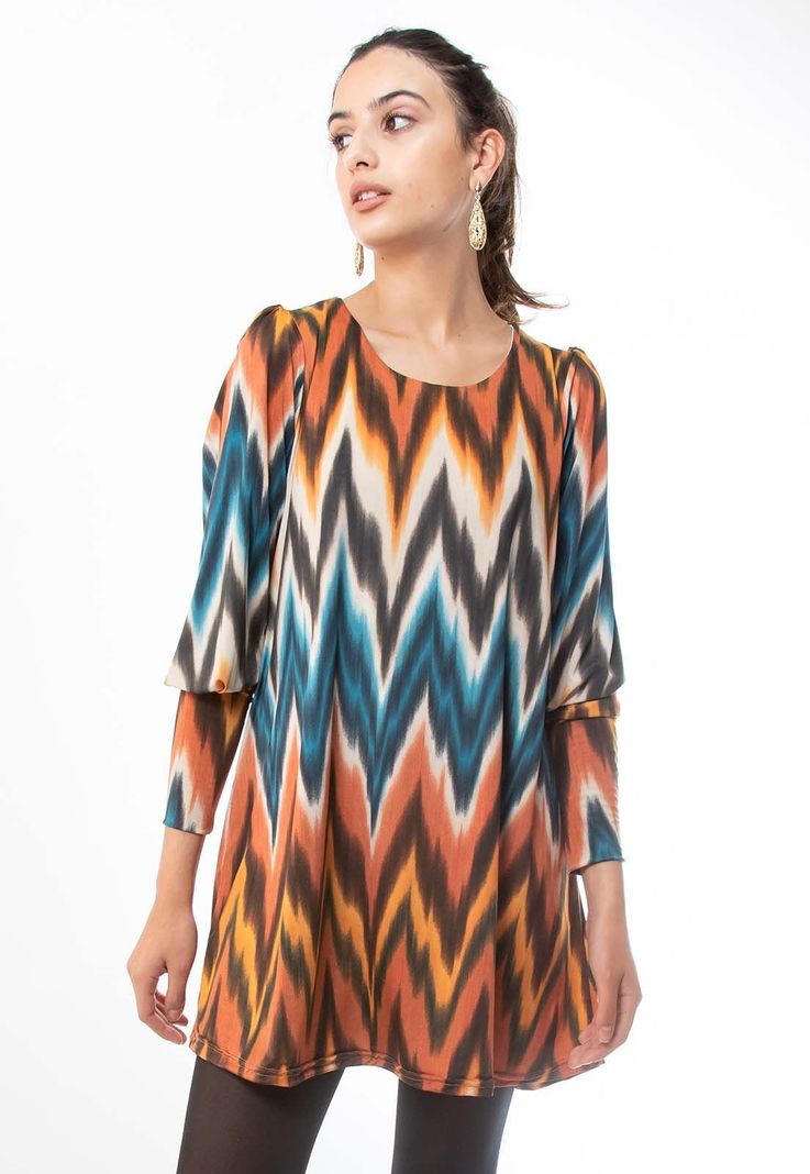 Vestido Isabel Zig Zag-2