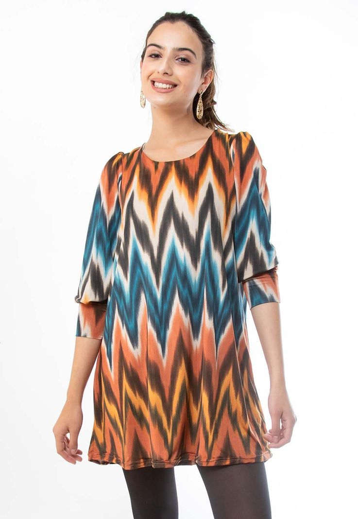 Vestido Isabel Zig Zag-0