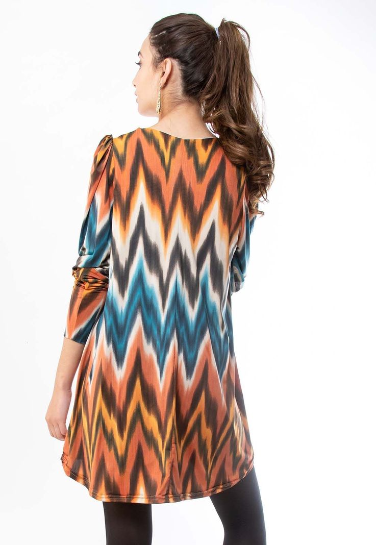 Vestido Isabel Zig Zag-4