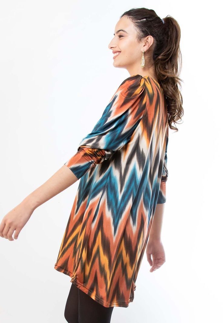 Vestido Isabel Zig Zag-3