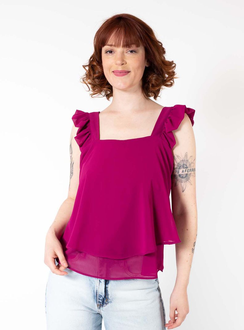 Blusa Noah Burdeo Natalia Seguel-0