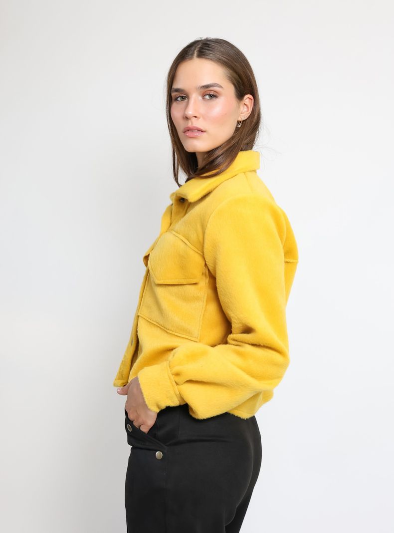 Chaqueta Antonia Amarillo Natalia Seguel-1